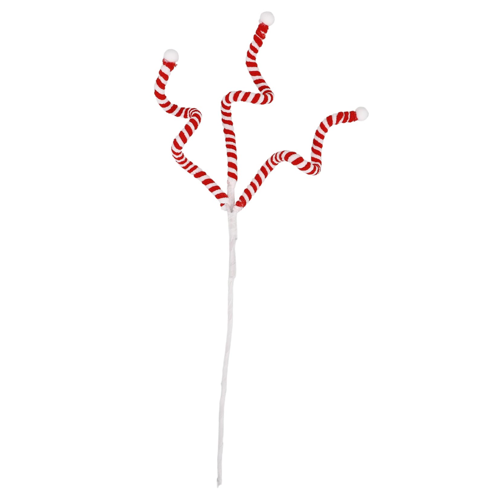 Wakauto Holiday Tree Picks Set Artificial Glitter Berry Stems Candy Corn Ornaments Berry Ornaments for Tree