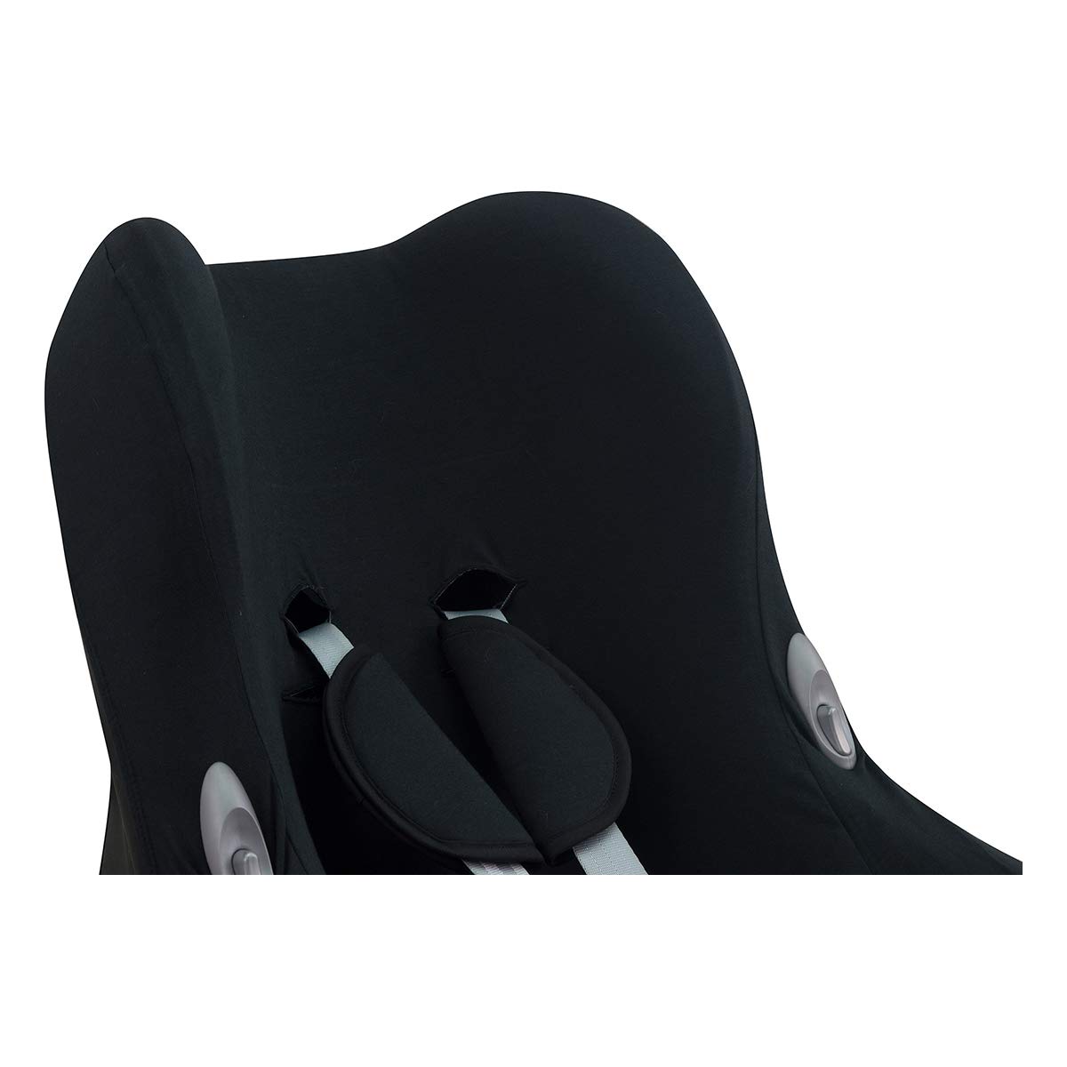 JYOKO KIDS Housse pour siège auto bébé en coton compatible avec Maxi Cosi Cabriofix (BLACK SERIES)