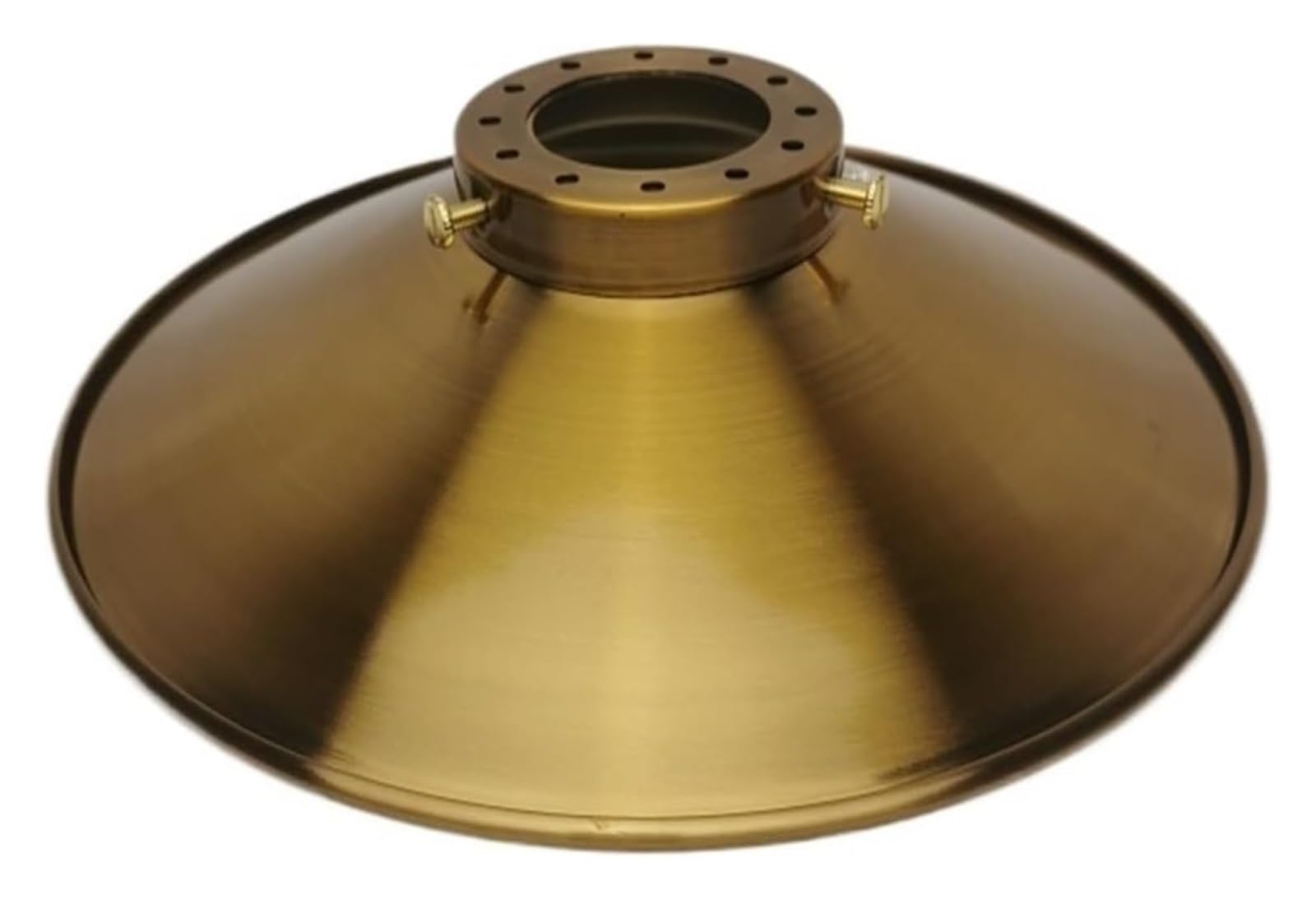 Iulgfsc A With Holder Lampshade， Metal Lampshade Finished Iron Light Shade 4 Style Fixture Shades(A With Holder)