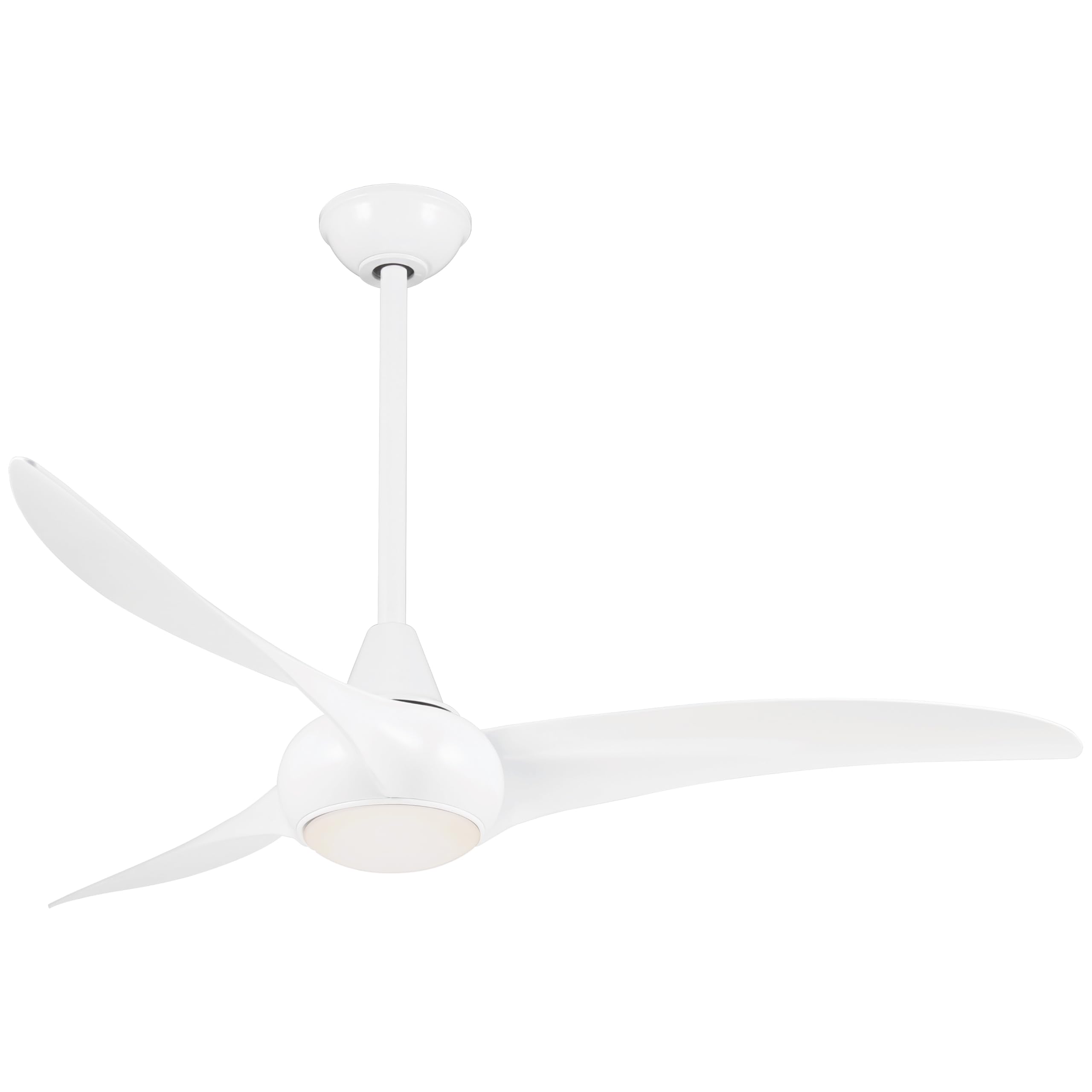 Minka-Aire F844-WH Light Wave 52" Ceiling Fan with LED Light and Remote, White