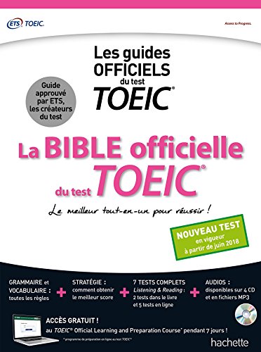 La Bible officielle du TOEIC® (conforme au nouveau test TOEIC): Le meilleur tout-en-un pour réussir ! Paperback – Big Book, 9 May 2018