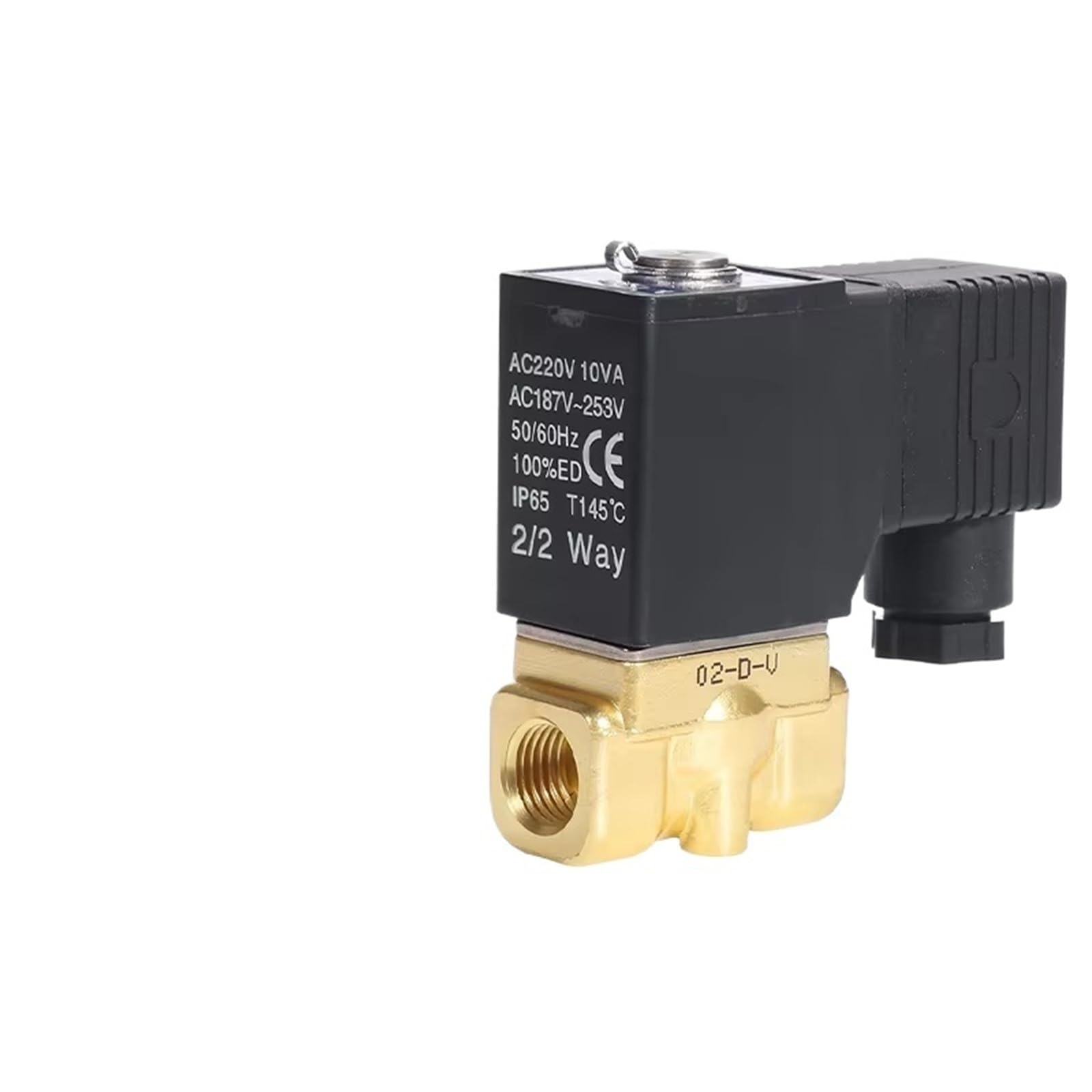 Électrovanne solénoïde 2W030-08 action directe DC24V à fermeture étanche