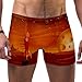 CHINFY - Bañador para hombre, diseño de naves espaciales en paisaje marciano Multicolor multicolor XXL