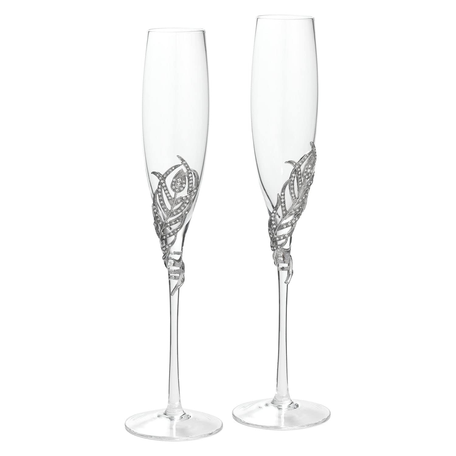 Olivia Riegel MORA Pewter Champagne Flute Set (r) -