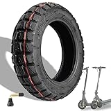 Felixstory 10x2.5 Off-road Vacuum Tire, for 6' Rim Smart Self Balancing Hover Board Electric Scooter, for Kugoo M4/M4 Pro Gotrax G4 Electric Scooter, fit 36v 48v 400w 500w 800w Hub Motor Hover Board