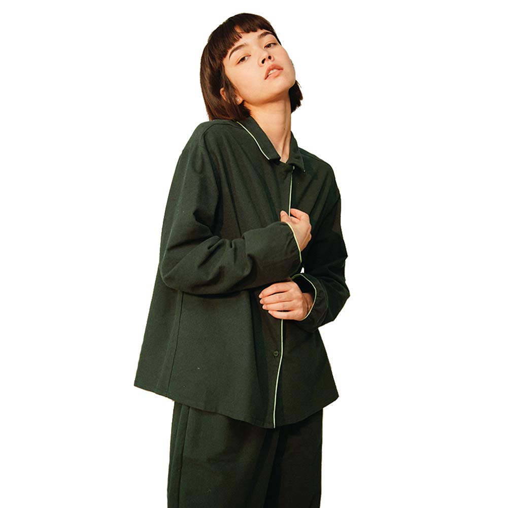 TY-ZWJCotton Pajamas Set, Long-Sleeved Comfortable Air-Conditioned Pajamas Set,165