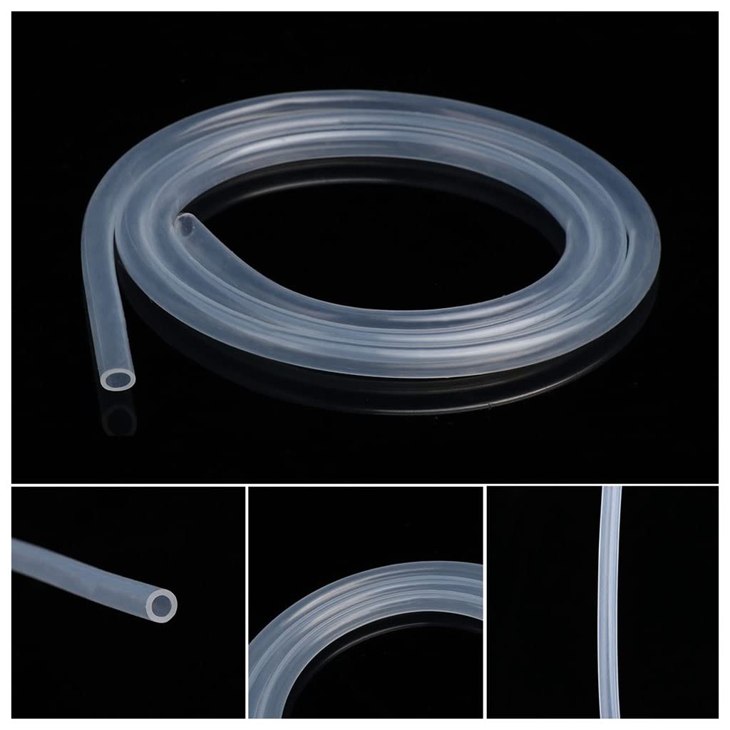 Manguera de silicona transparente grado alimenticio 5 m, diámetro exterior 3, 4, 6, 7, 8, 9, 10, 11, 12, 14, 16, 20 y 21 mm, 1 unidad(10x12mm)