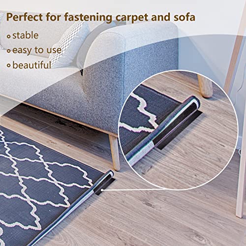 Teskyer Hook And Loop Strips With Strong Adhesive, 1.18 X 118 Inch Heavy Duty Back Adhesive Hook Loop Fastener Mounting Tape For Organizing, Hanging, Indoor Or Outdoor, Home Office Or School Using #TOP4