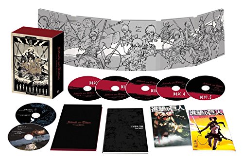 Amazon Com Tv Anime Attack On Titan Season1 Blu Ray Box With Special Frame Illustration Sheet Japanese Edition Movies Tv