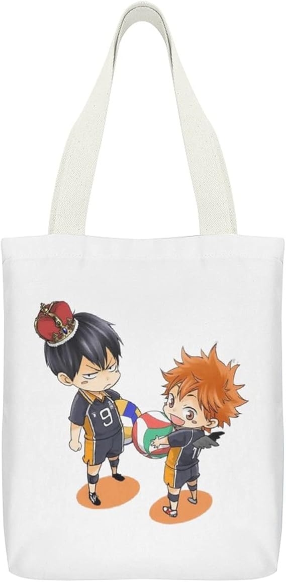 Amazon ハイキュー キャンバスバッグ トートバッグ ショルダーバッグ アニメ エコバッグ 軽量 Danesi 大容量 厚手 通勤通学 トートバッグ Amazon ハイキュー キャンバスバッグ トートバッグ ショルダーバッグ アニメ エコバッグ 軽量 Danesi 大容量 厚手 通勤通学 トートバッグ