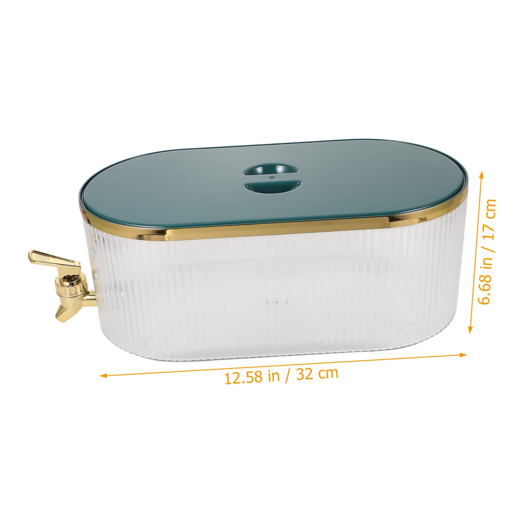 BIUDECO Portable Drink Container with Spigot Capacity Beverage Dispenser for Juices Water and Wine for Parties and Summer Gatherings Easy Installation and Blockage