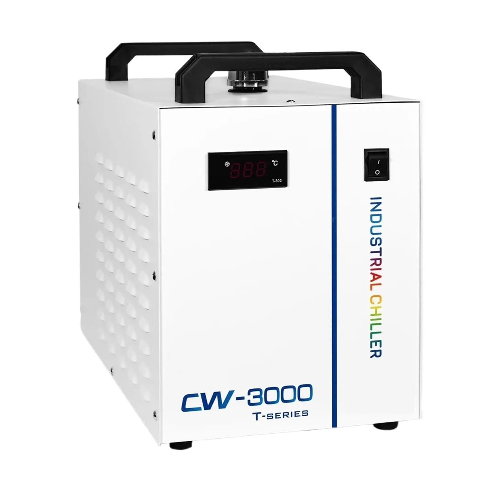 Refrigeratore d'acqua industriale Cw-3000TG 220V Refrigeratore d'acqua raffreddato ad aria di piccole dimensioni Cw3000