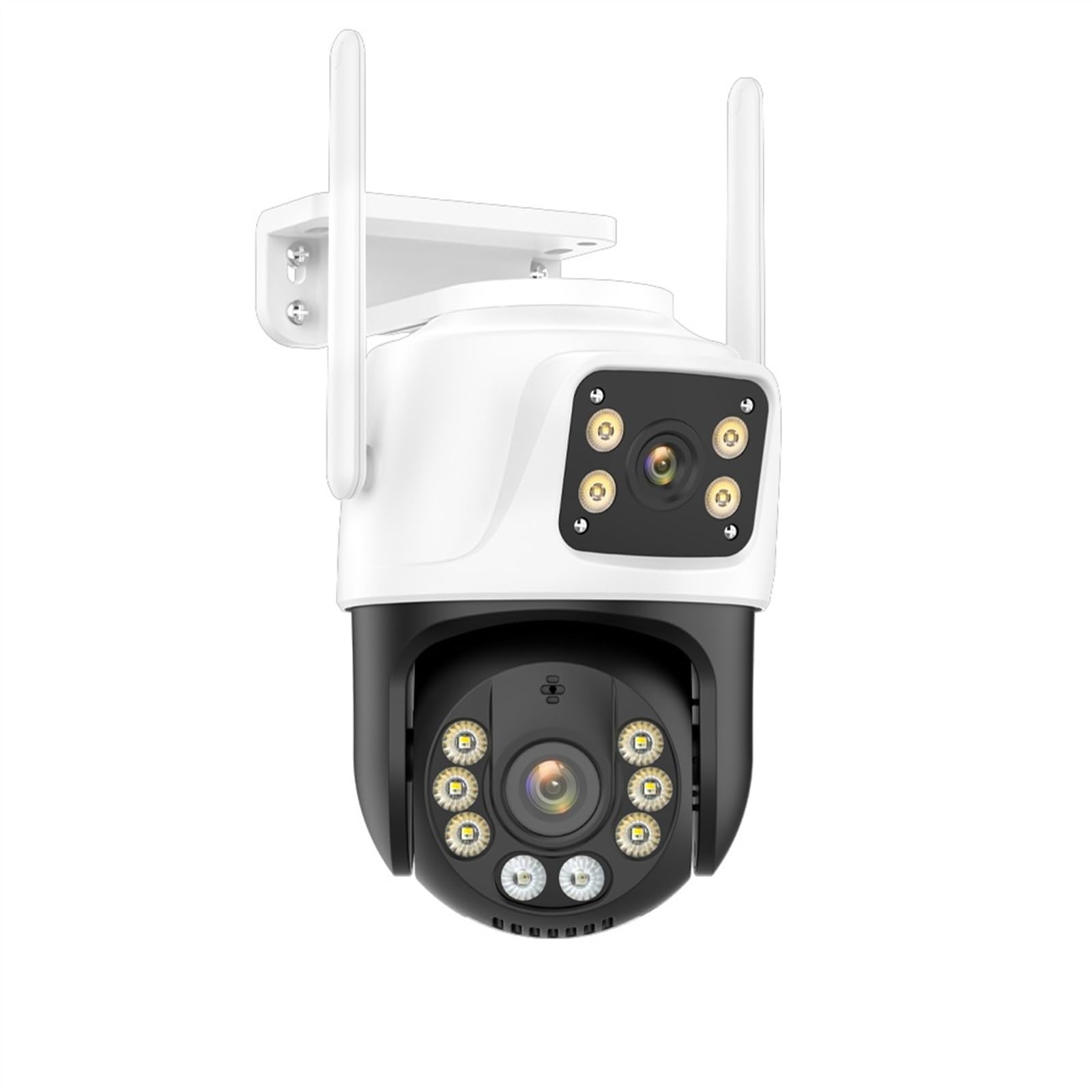 CVFRDD PTZ IP Camera 4K 8MP HD Outdoor 4X Digital Zoom Security CCTV Camera 1080P AI Detect Auto Tracking P2P Wireless Camera(6MP NO Card)