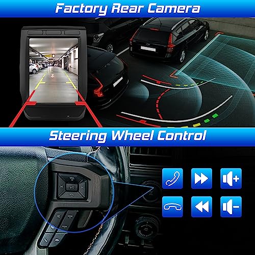 Radio Cidava F150 12.1 pulg Android para Ford F150 miniatura 4