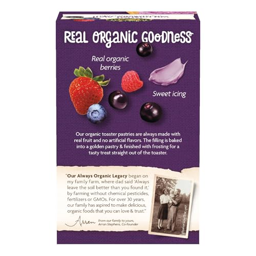 Image of Nature's Path Organic Wildberry Acai Toaster Pastries, 11 oz (Pack of 12)
