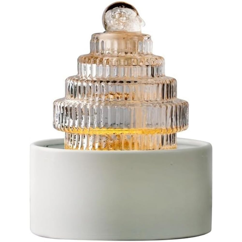 Desktop Tabletop Indoor Fountain – Circulating Flowing Water Decor for Home, Office & Any Space, Tabletop Water Fountain