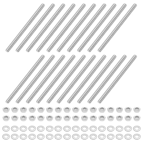 uxcell 20 S˂bh M4 x 70mm XeXX`[ Ep˂bh ibgƃtbgbV[t NvAnK[AU{gp̊SX^bhbho[