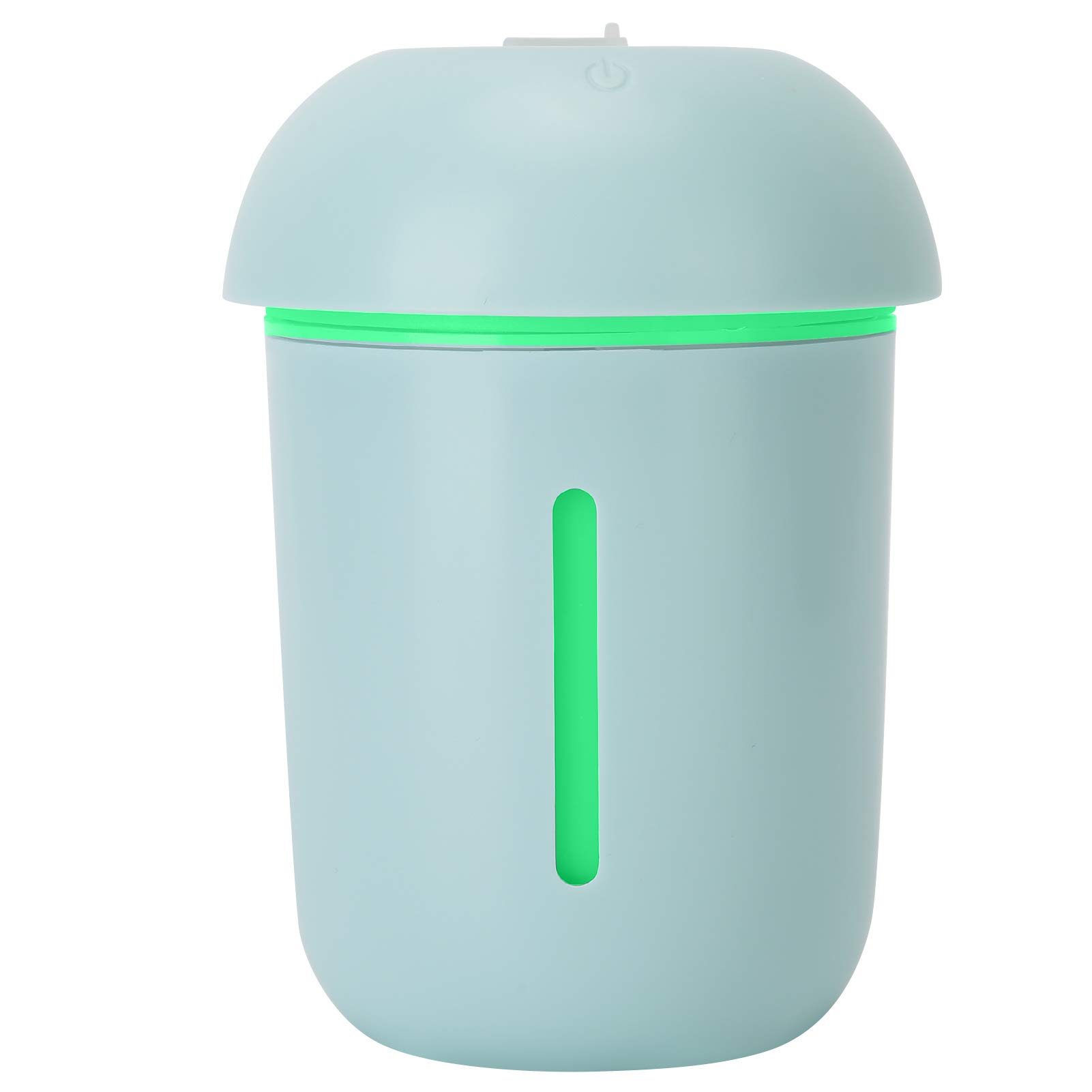 Umidificatore USB 200 ml con diffusore di aromi per ufficio, (umidificatore a funghi blu)