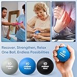 FitBeast Grip Strength Trainer, Finger Exerciser, Stress Balls for Adults 6-Piece Set, Hand Therapy for Strength, Recovery & Stress Relief, Forearm Strengthener for Men, Women & Seniors - Image 5