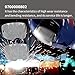 10 Pack 0700000802 Clear Front Cover Lens, A50 Welding Helmet Cover Lens Compatible with ESAB 0700000800 Sentinel A50 Welding Helmet，3.94