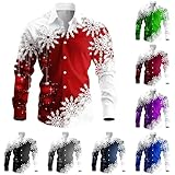 Design : hemise de Noël à Manches Longues Coupe slim classique, montrant l'élégance de la silhouette masculine