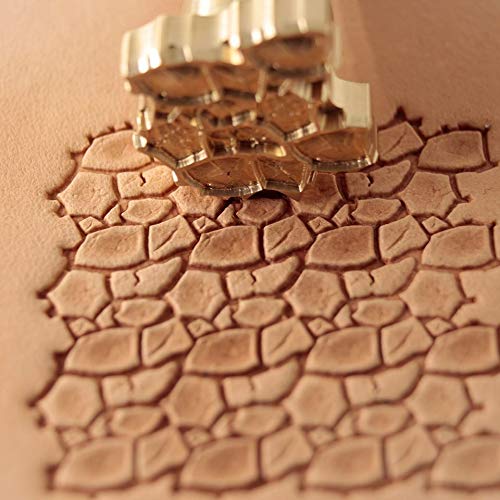 DandS ltd Leather Stamp Tool, Dried Clay, Professional Steel Craft Tool for Leatherworking, Embossing, Carving & Stamping Leather Projects, Belts