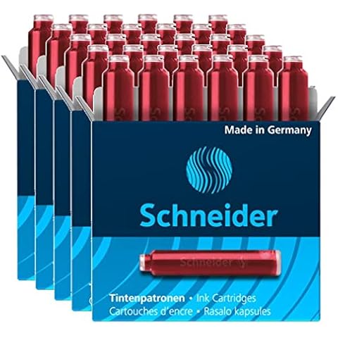 Tintenpatrone 6ST rot SCHNEIDER SN6602 4004675066022 Cover