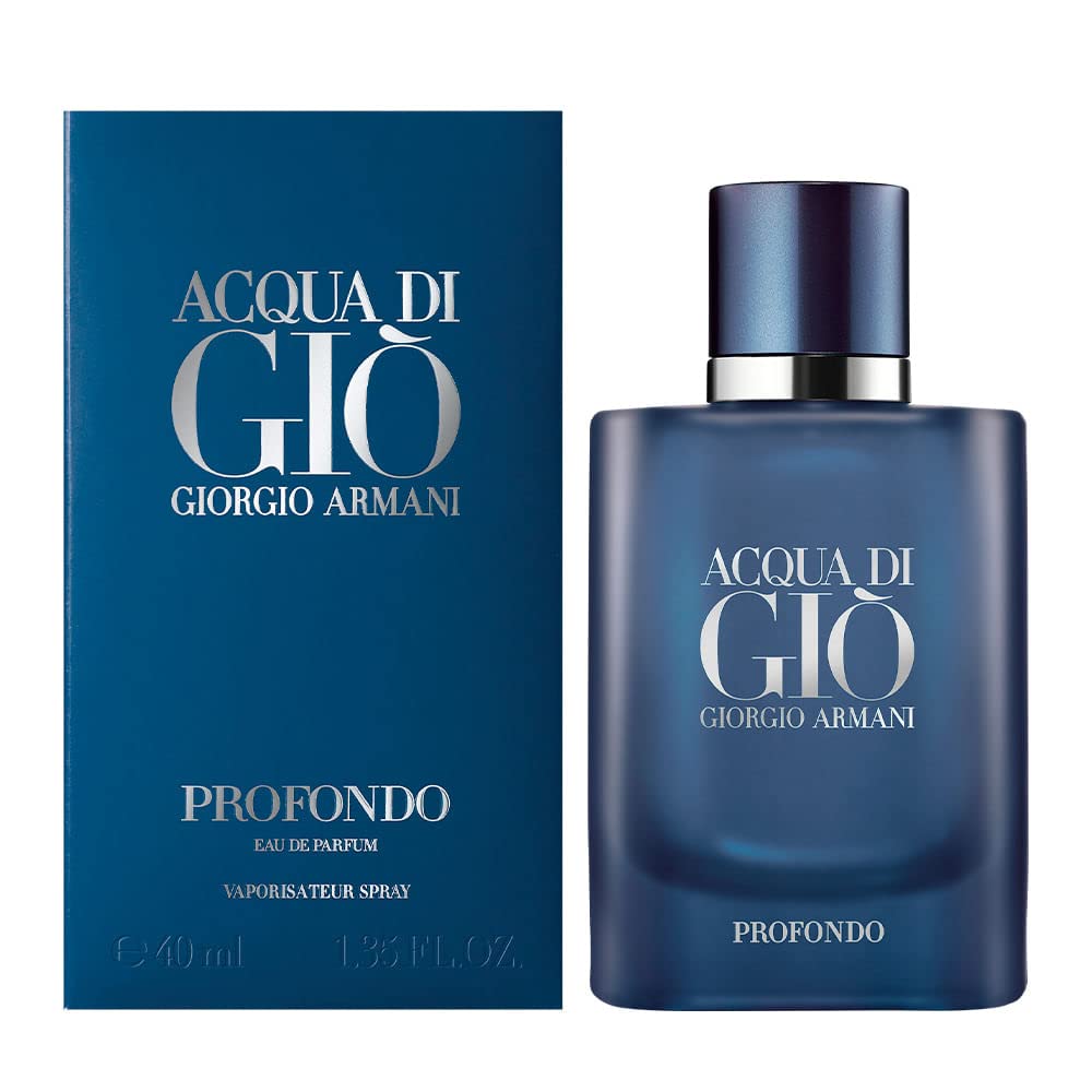 Armani Acqua di Gio Profondo Edp, Nero, 40 Ml