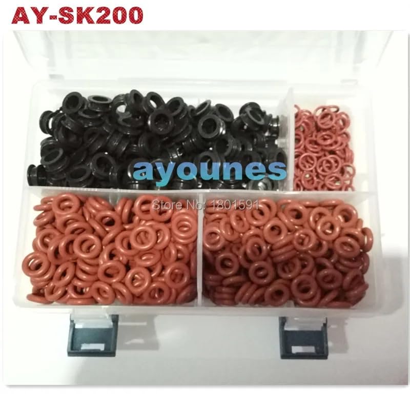 800Pieces/box Rubber Seal O-rings For Fuel Injector Repair Kits in Aftermarket (AY-SK200)