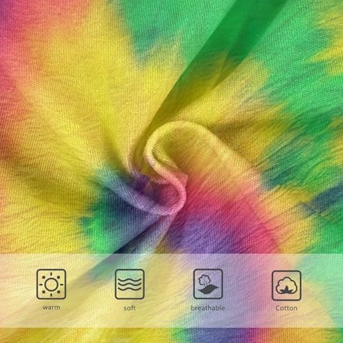 Tie Dye Vibrant Panties for Girl Toddler Girls Underwear Cotton Fancy Kids Briefs Undies 2t3