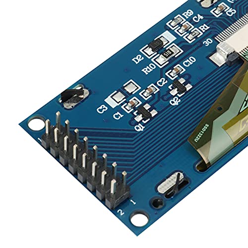 Afficheur OLED 3.12" 256x64 points écran graphique jaune SSD1322 pour interface SPI - 5