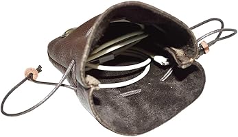 Amazon | 鹿革 巾着ポーチ 小物入れ ハンギング 革 本革 ディアスキン Amazon | 鹿革 巾着ポーチ 小物入れ ハンギング 革 本革 ディアスキン