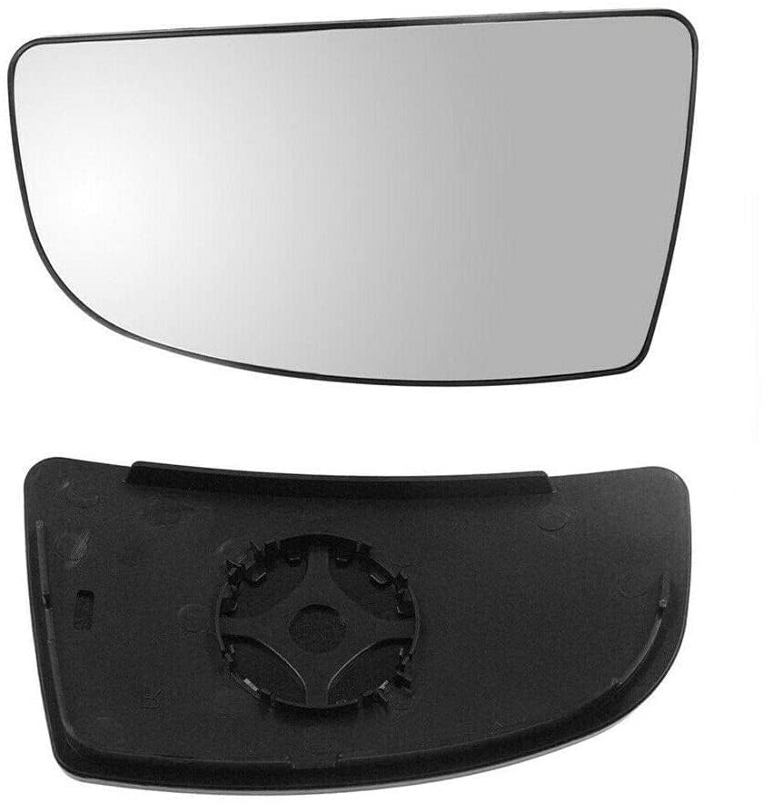 Ford Transit Mk8 V363 Lower Mirror Glass – Passenger Side, Convex, Clip-On Chrome