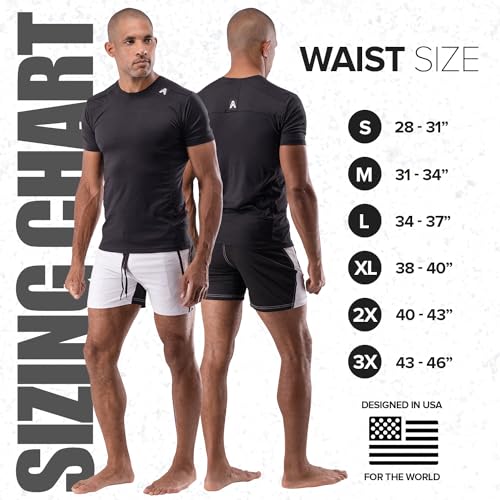 Anthem Athletics Dominance 5 and 7 Inch Men's Gym Shorts - Zipper Pocket Short for Bodybuilding, Lifting, Workout & Running4