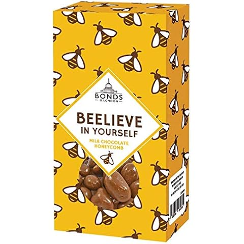 Bonds Beelieve in Yourself Milk Chocolate Honeycomb Gift Box 160g Cover