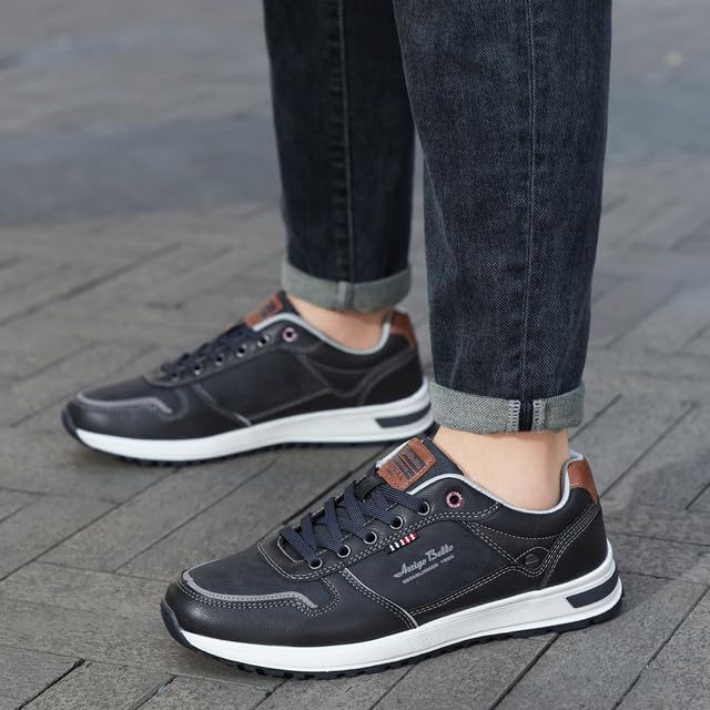 ARRIGO BELLO Zapatillas Hombre Zapatos Casual Deportivas Moda Transpirable Running Sneakers Tamaño 41-46 EU