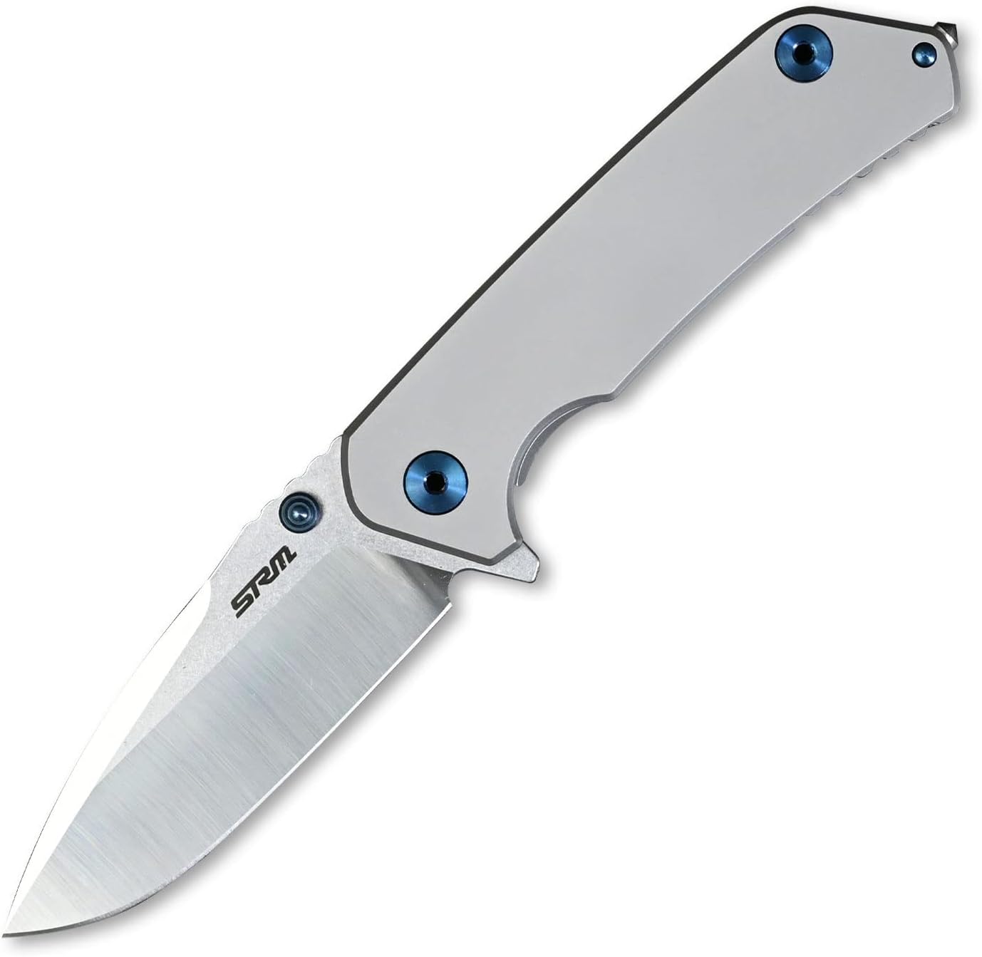 SANRENMU SRM 9008-TZ TC4 Titanium 12C27 Outdoor Tool Folding Knife