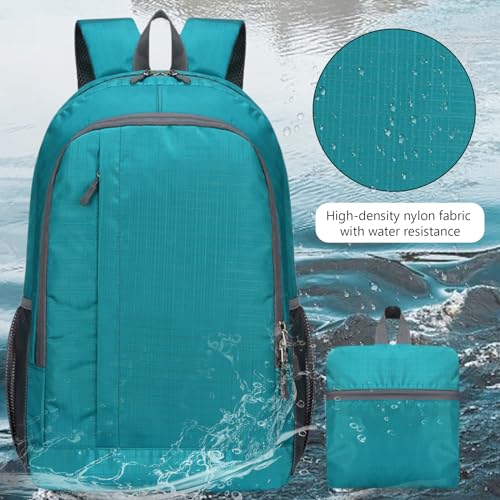 Foldable Backpack Outdoor Casual Travel Sport Camping Water Resistant Solid Backpack for Women and Man3