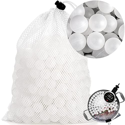 Lawei 300 PCS Sous Vide Cooking Balls, BPA Free 20mm Insulating Balls for Sous Vide, Vacuum Small Balls for Cookers Water Bath Cooking and Sous Vide Container, Reduces Heat Loss & Water Evaporation