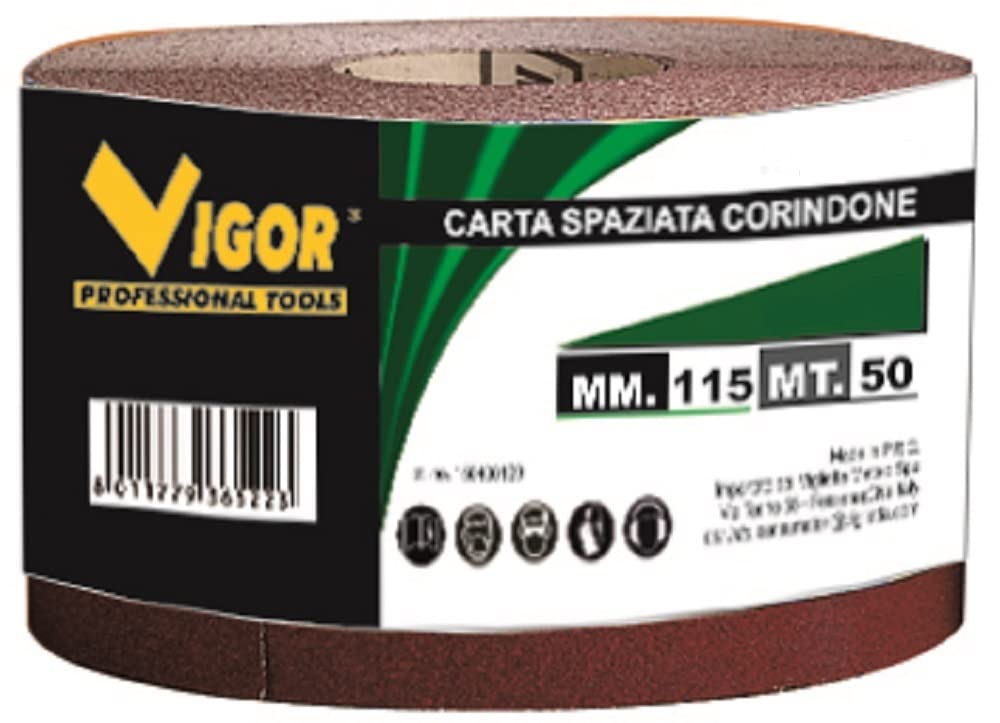 Carta Spaziata Corindon Vigor mm.115 Mt.50 Gr. 80 - 4