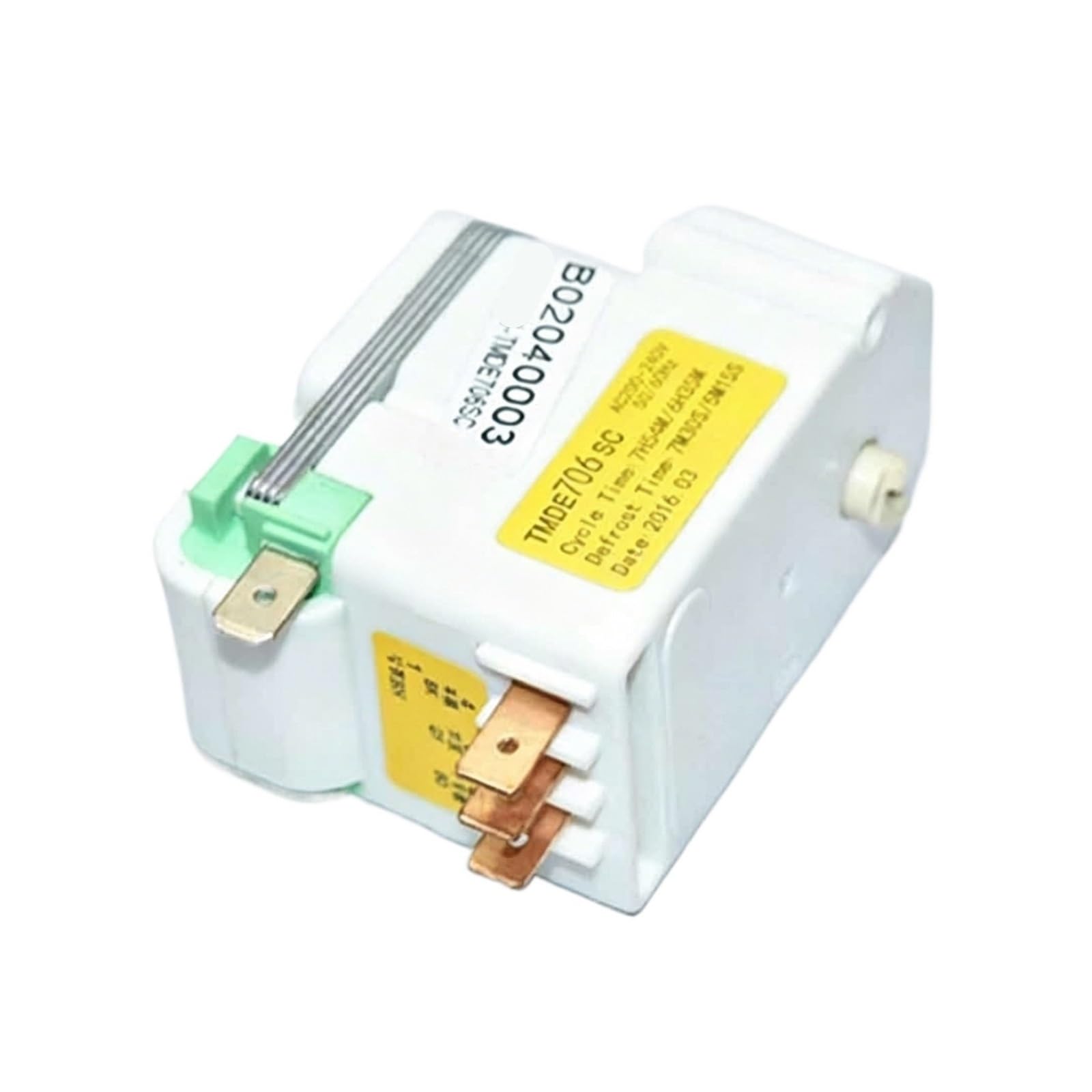 Refrigerator Defrost Timer,Compatible For TMDE706SC AC200-240V 50/60Hz