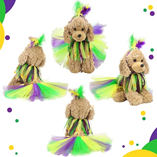 Disfraz para perro niña Mardi Gras 3 piezas talla S miniatura 5