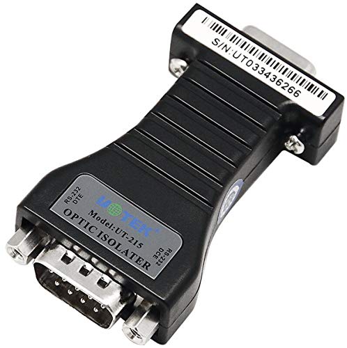 Convertidor RS-232 HD UT-215 aislado optoelectrónico contra bucles de tierra y ruidos