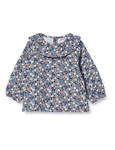 Petit Bateau Bébé fille A05bq Blouse, Rover/Multico, 3 ans EU