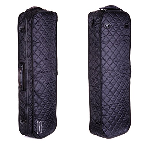 Tonareli Viola Case Cover For Oblong Fiberglass Cases - Black #TOP1
