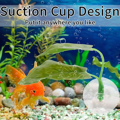 Image of 2 Pack Betta Fish Tank Decorations Aquarium Decor,Betta Fish Leaf Hammock,Beta Fish Toy for Resting Hiding Playing Breeding