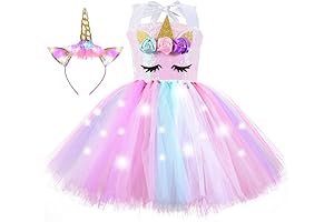 Adorable Unicorn Costume for 4-Year-Olds - Perfect for Birthdays and Dress-Up Play
