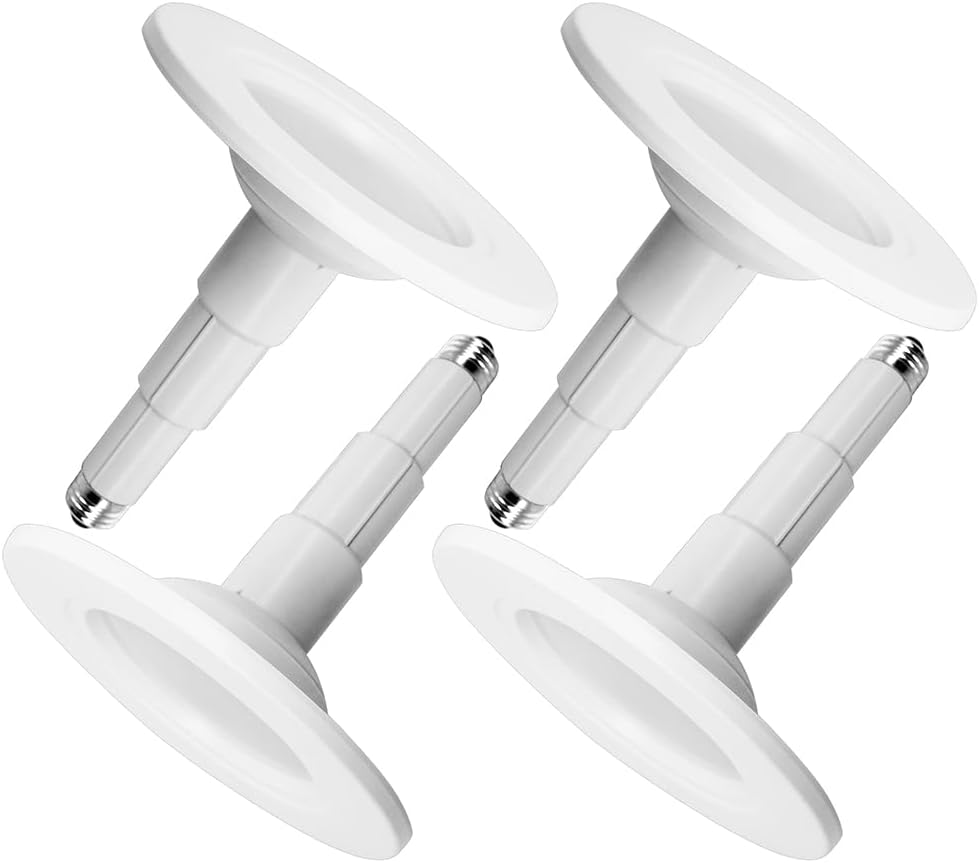 Jolux 4-Pack Retrofit LED Recessed Lighting 5/6 Inch,Dimmable Can Lights,2700K(Soft White),CRI90+,800LM,ETL Damp Rated Retrofit Downlight,Flat Trim,E26 Medium Screw Base,Simple Installation.………