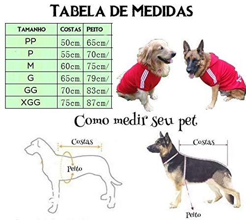 Capa para Cachorro de inverno (G)