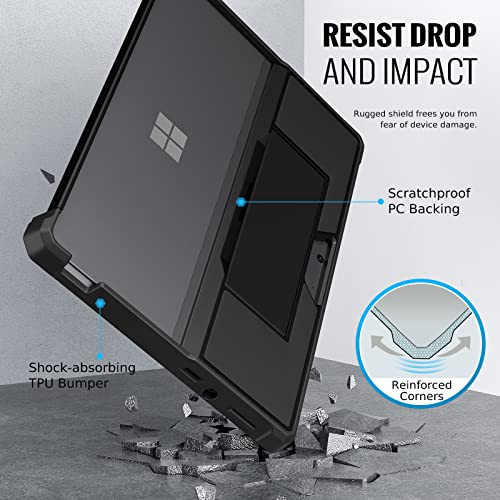 Image of MoKo Case Fits Microsoft Surface Pro 8 13 inch 2021 Release Tablet, Black